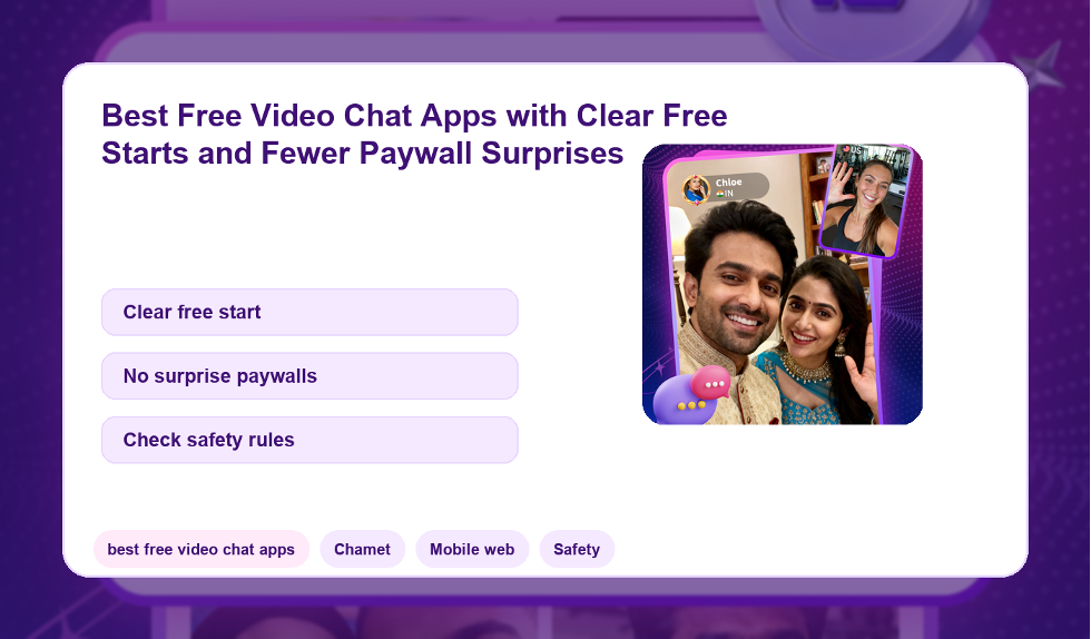 Best Free Video Chat Apps with Clear Free Starts cover image