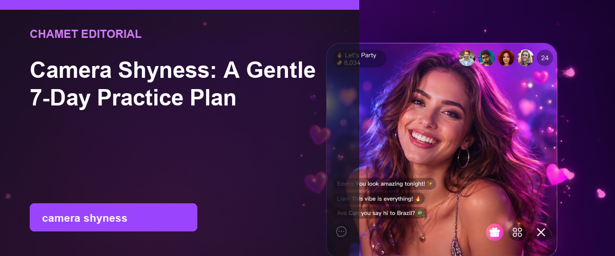 Camera Shyness: A Gentle 7-Day Confidence Plan cover image