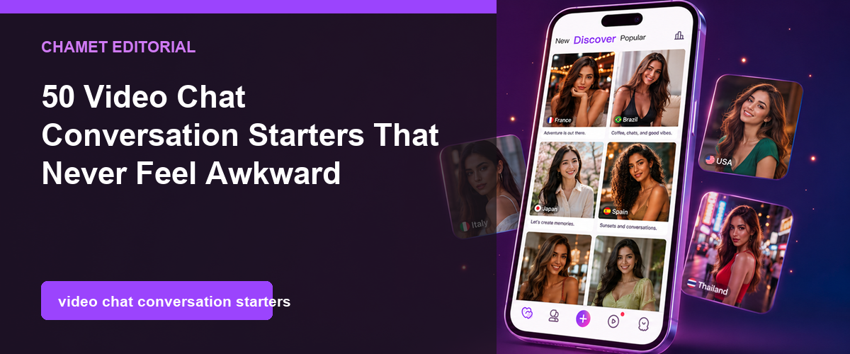 50 Video Chat Conversation Starters for Easy Calls cover image