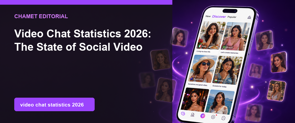 Video Chat Statistics 2026: Key Data & Trends cover image